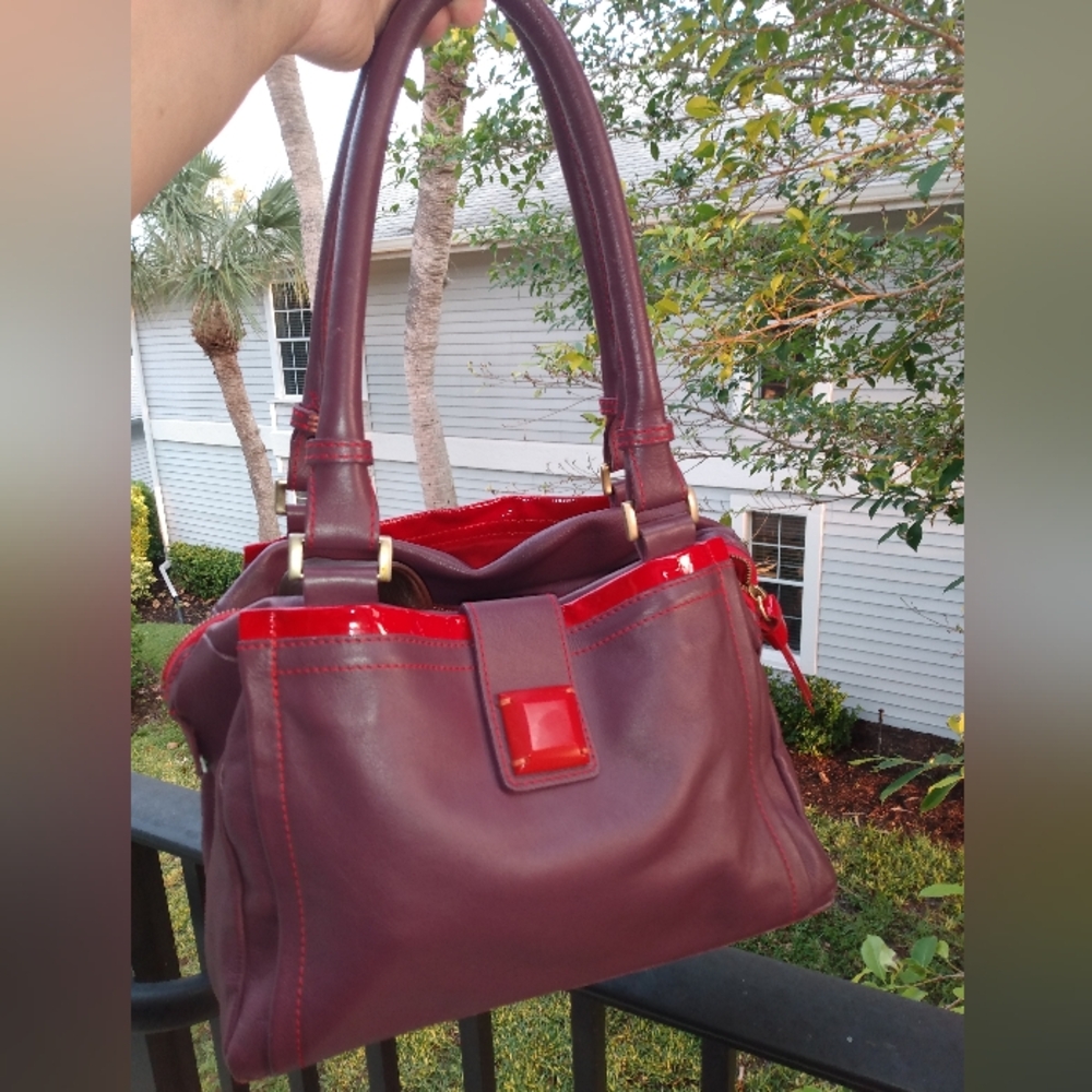 RARE Boden Leather Handbag